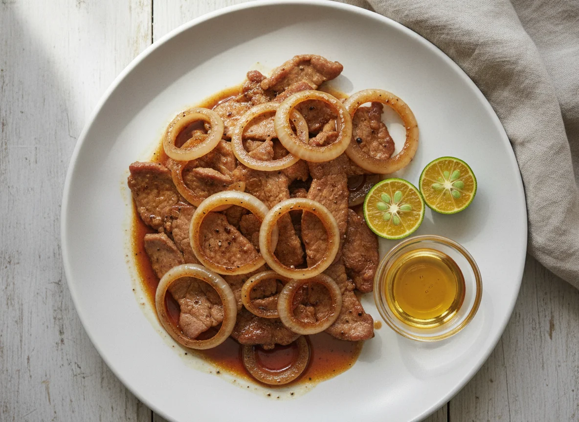 Pork Bistek Tagalog photo
