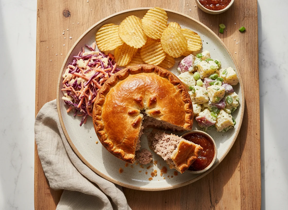Pork Pie Platter with Sides photo