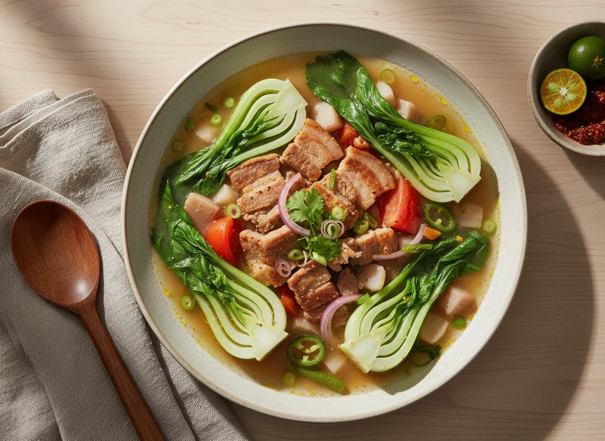 Pork Sinigang with Bok Choy photo