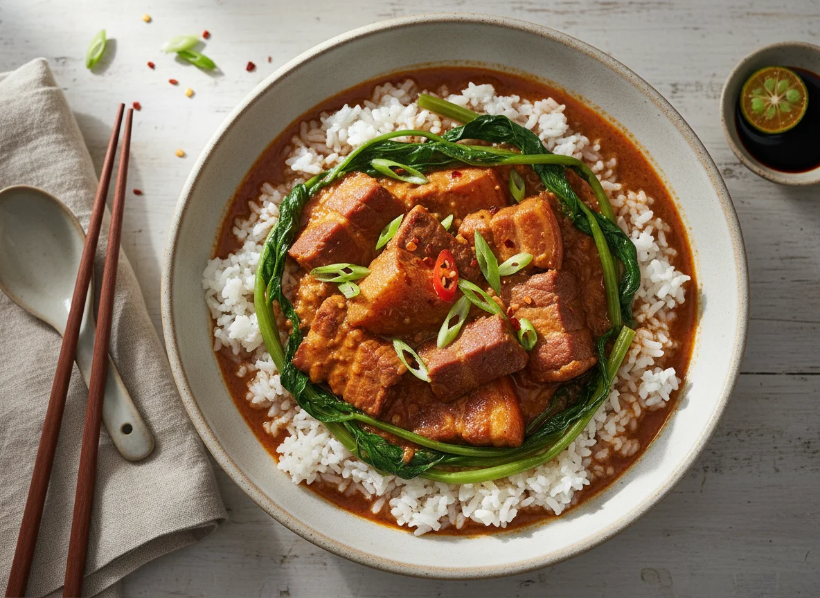Pork Stew with Rice photo