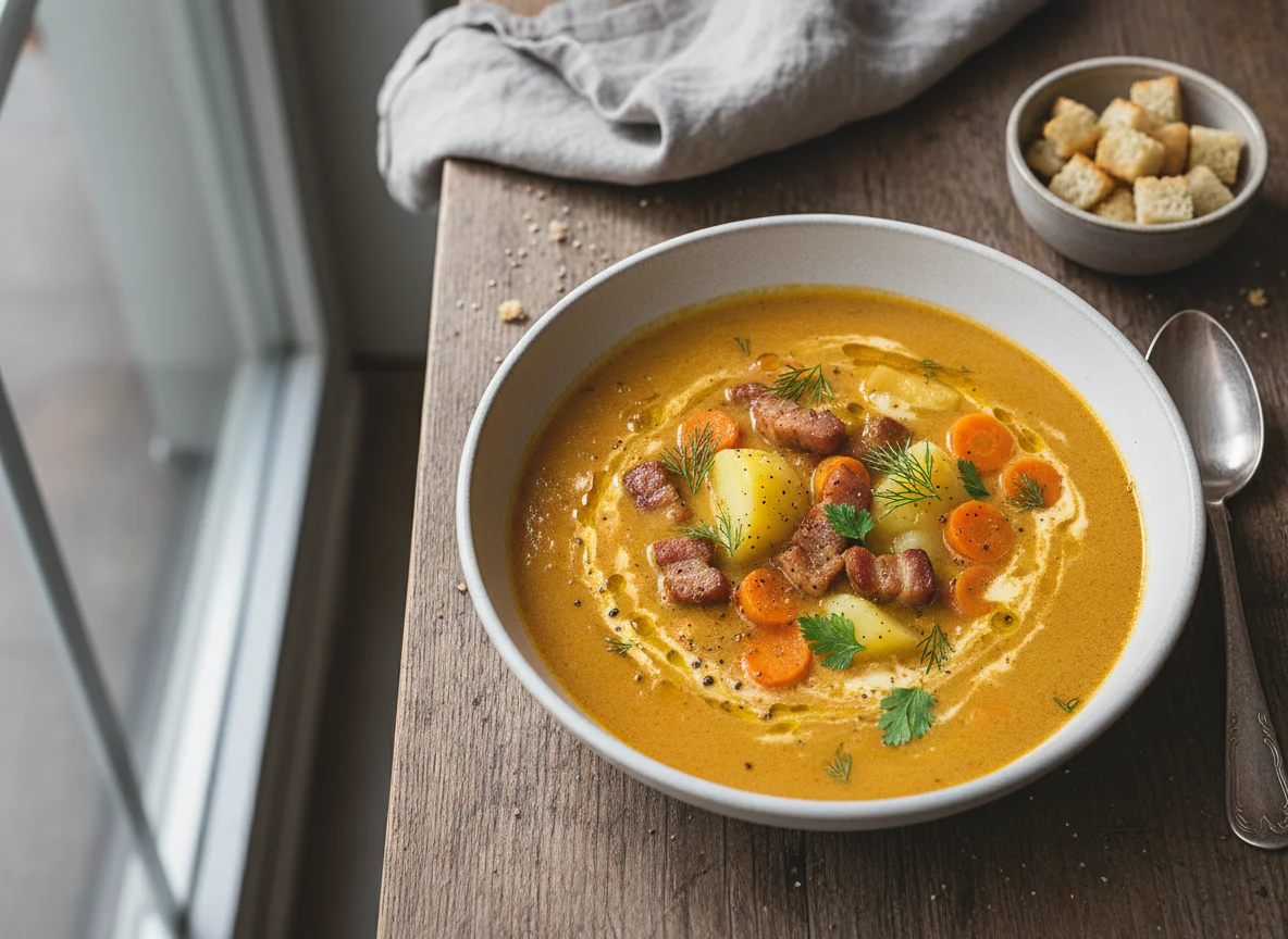 Potato and Carrot Soup photo