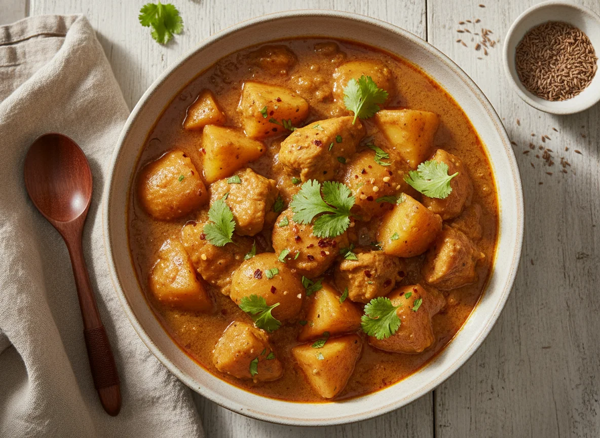 Potato and Chicken Curry photo