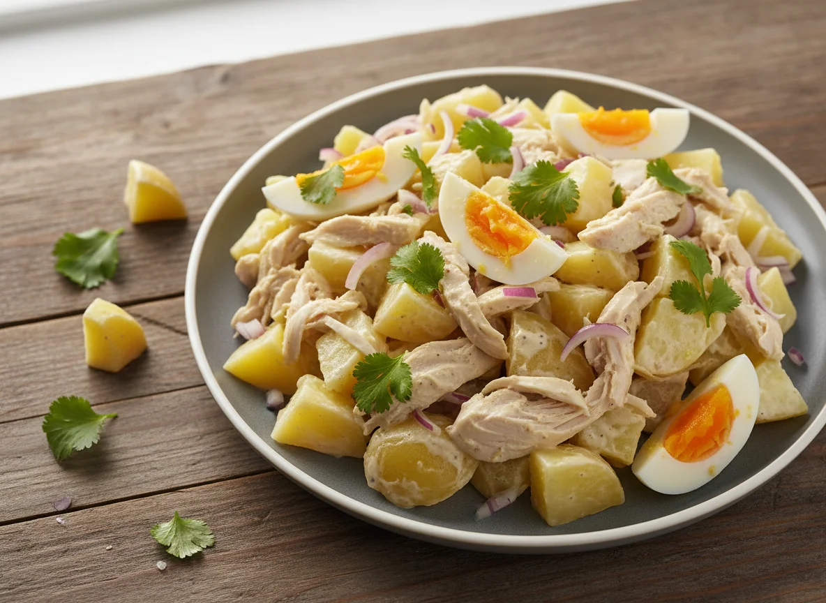 Potato and Chicken Salad photo