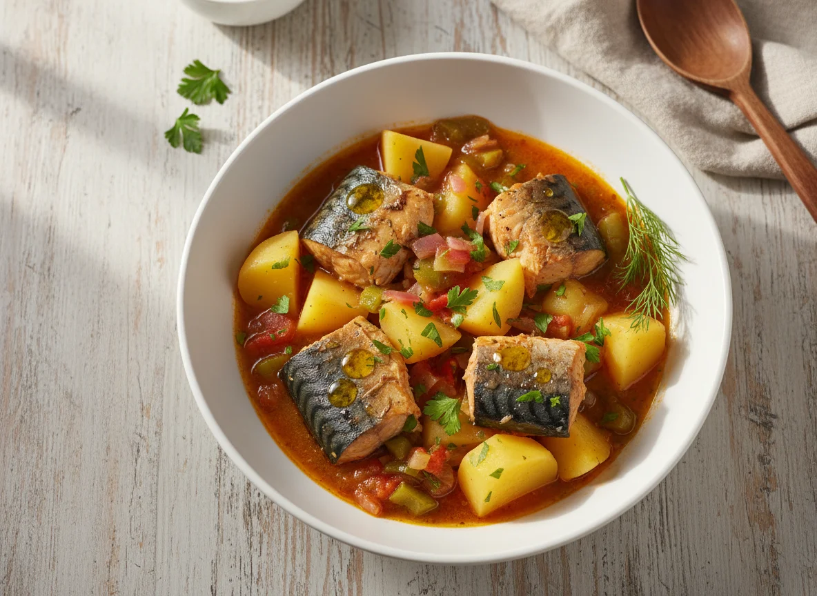 Potato and Fish Stew photo