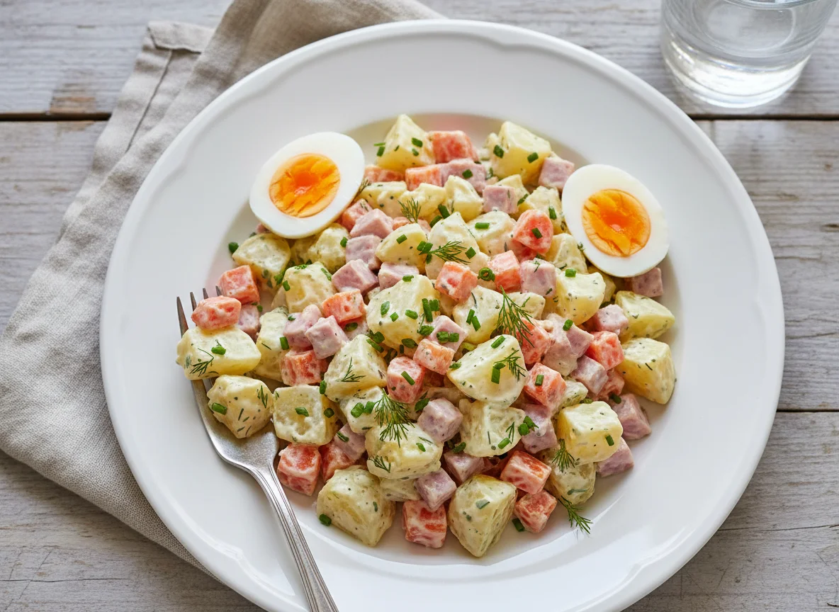 Potato and Ham Salad photo