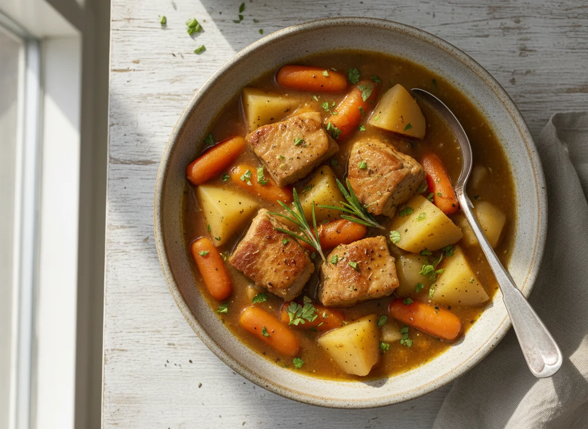 Potato and Pork Stew photo