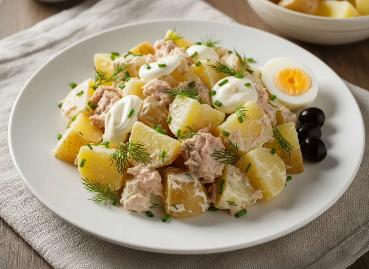 Potato and Tuna Salad photo