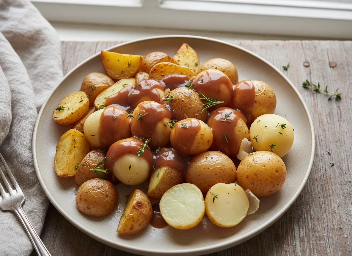 Potatoes with Gravy photo