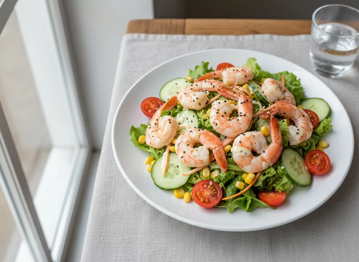 Prawn and Mixed Salad photo