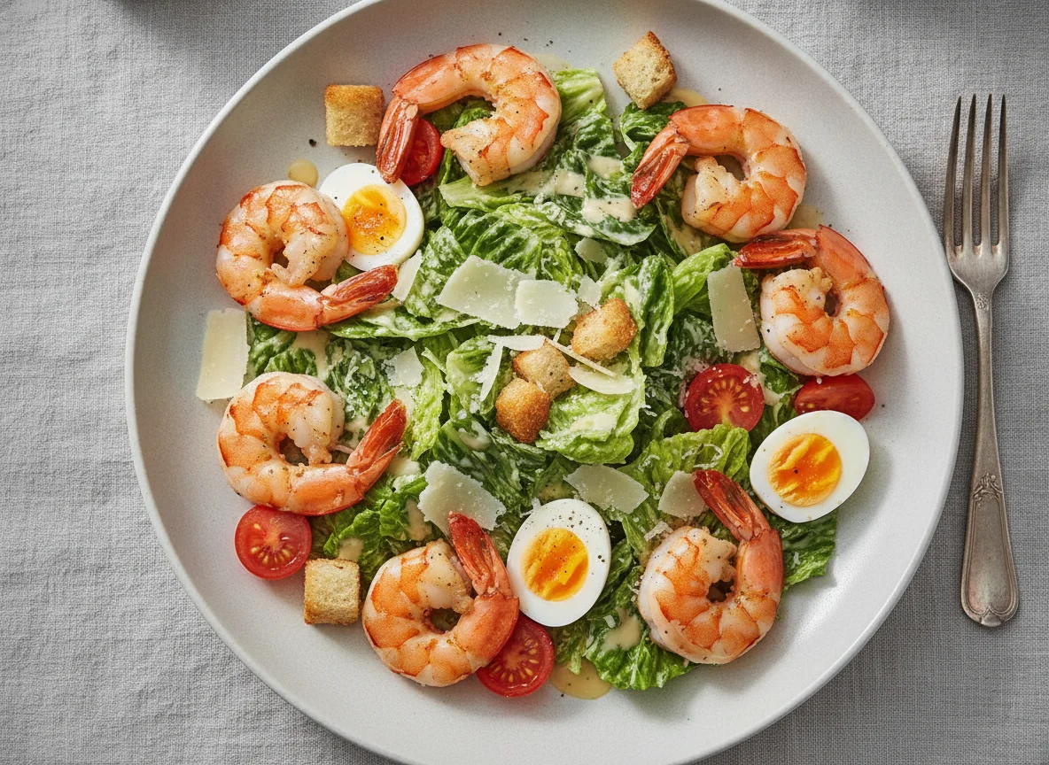 Prawn Caesar Salad photo