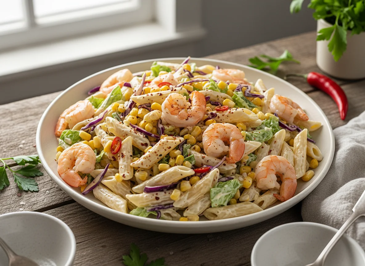 Prawn Pasta Salad photo