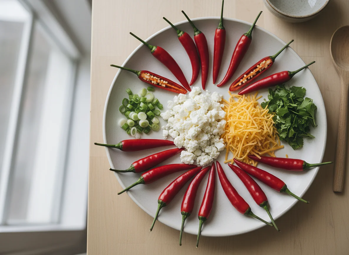 Prepared Ingredients for a Meal photo