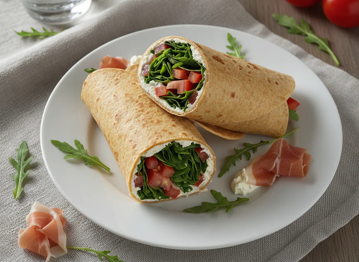 Prosciutto and Arugula Wrap photo
