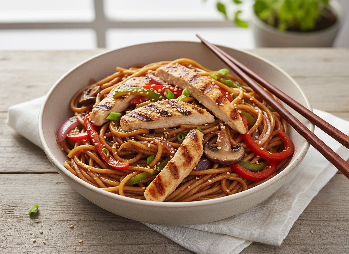 Protein Teriyaki Noodles photo