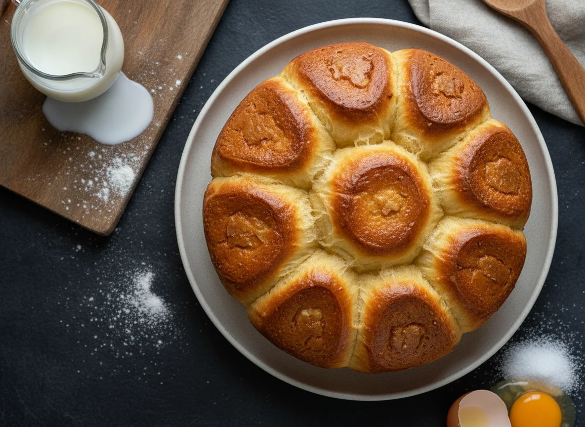 Pull-apart Brioche Bread photo