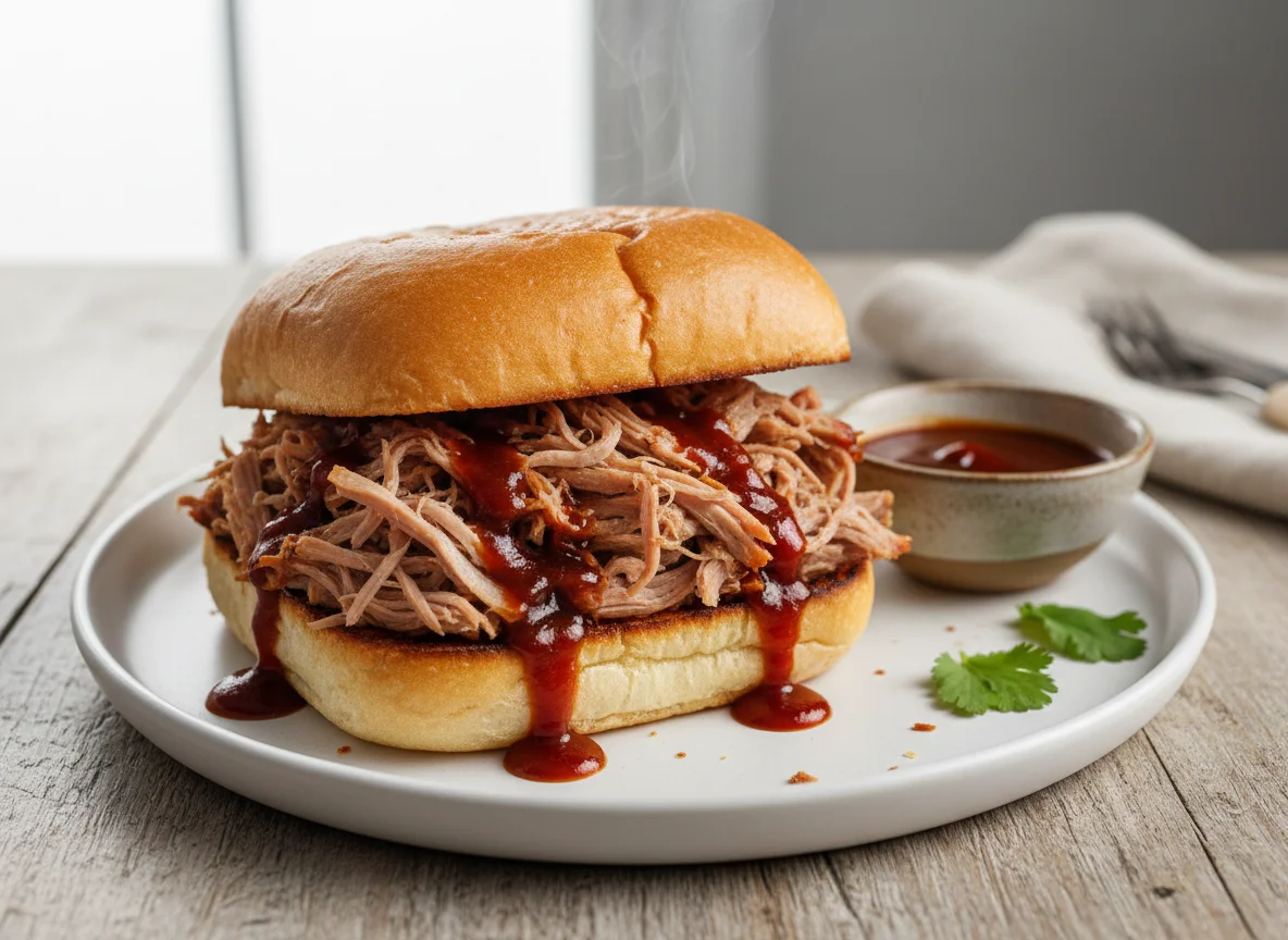 Pulled Meat Sandwich photo