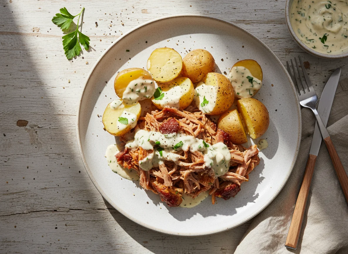 Pulled Pork with Potatoes photo