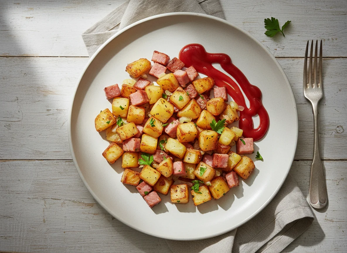Pyttipannu with Ketchup photo