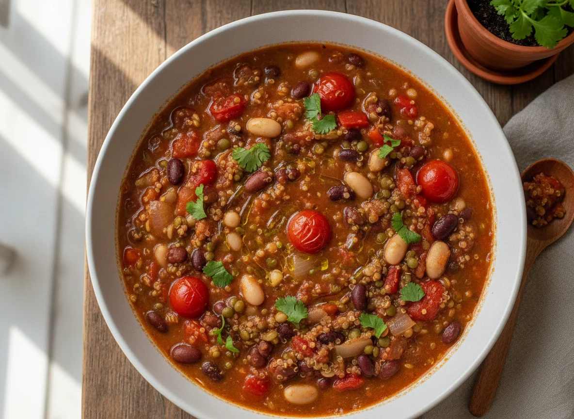 Quinoa and Bean Stew photo