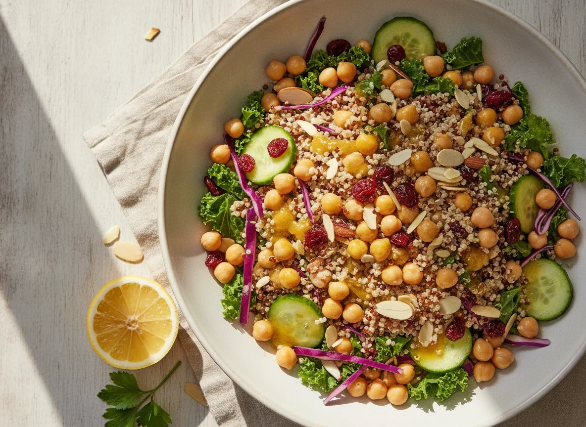 Quinoa and Chickpea Power Salad photo