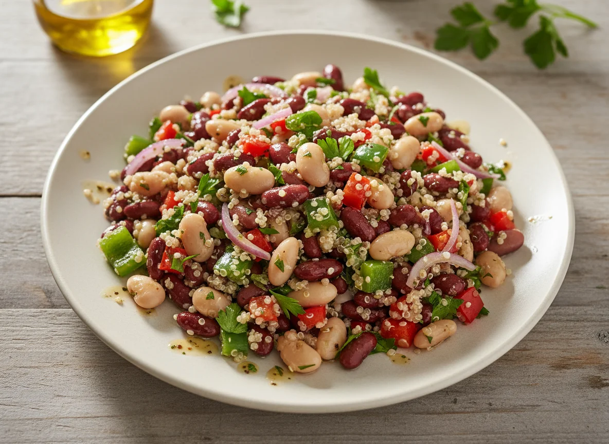 Quinoa and Three Bean Salad photo