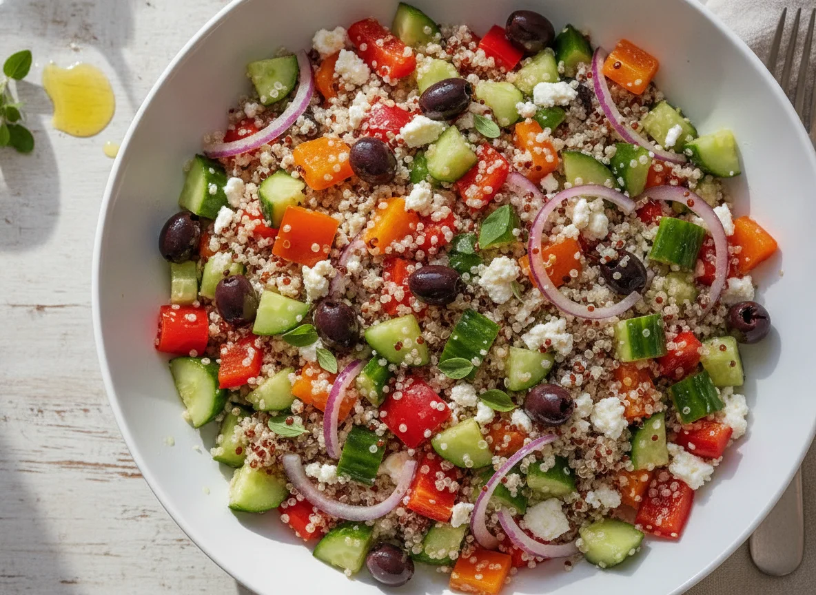 Quinoa Greek Salad photo