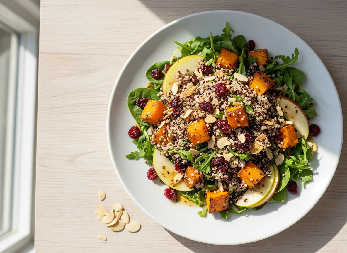 Quinoa Salad with Fruits and Nuts photo