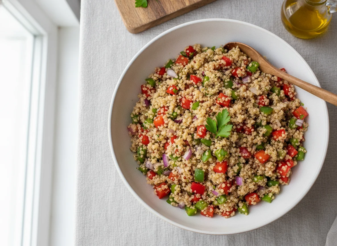 Quinoa Salad with Vegetables photo