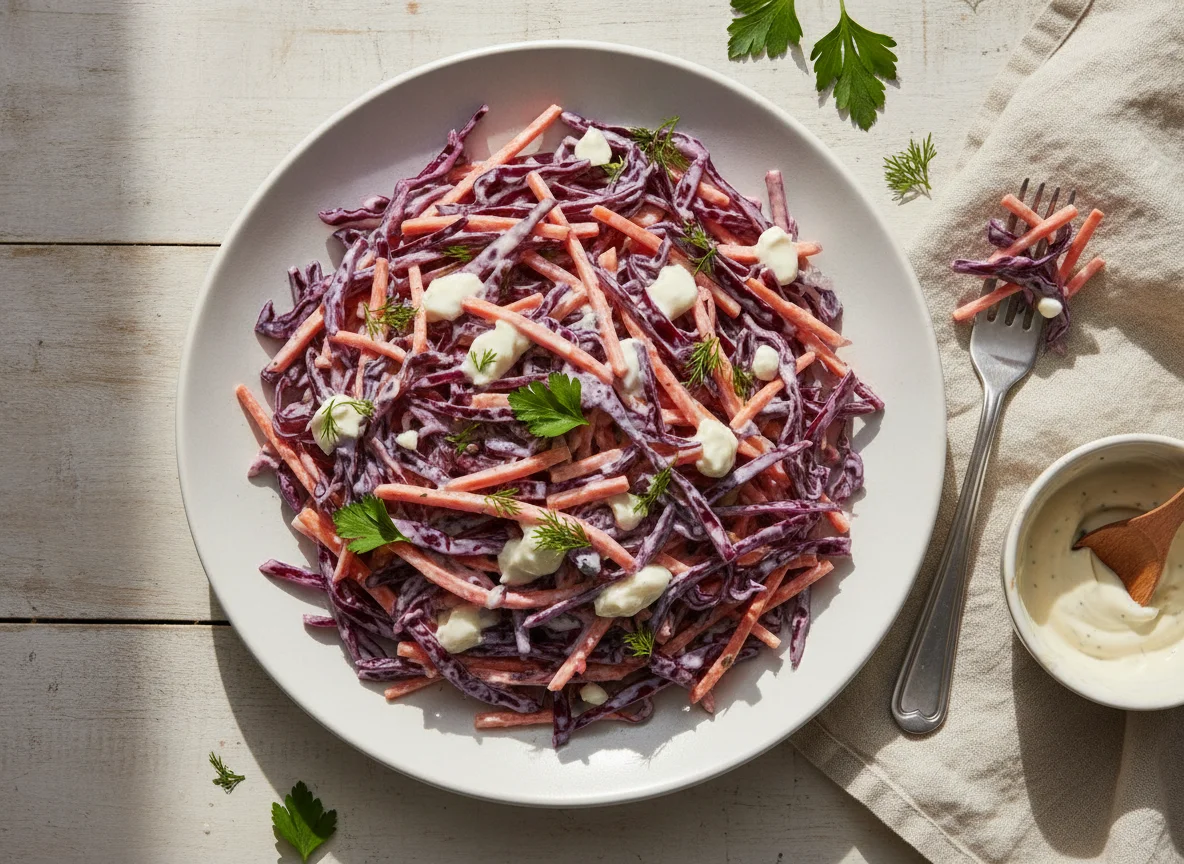 Red Cabbage Coleslaw photo