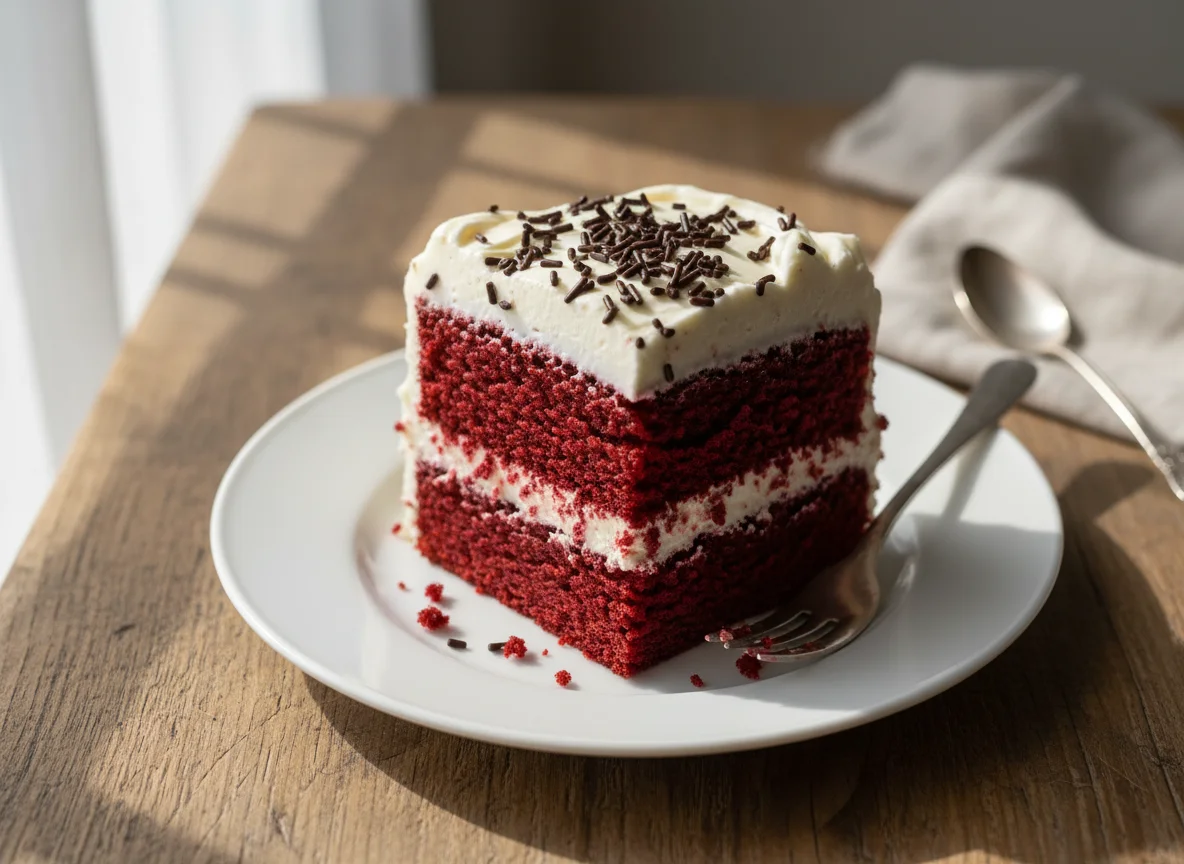 Red velvet cake photo