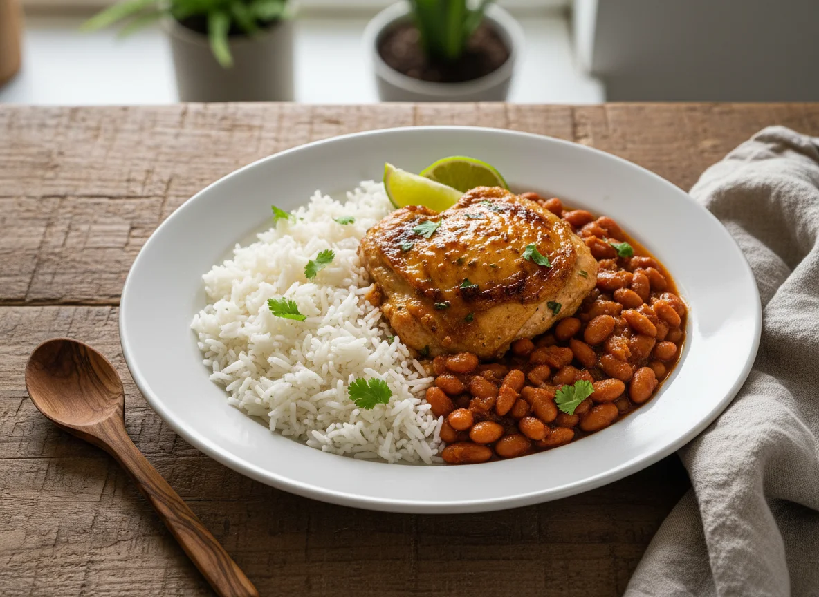 Rice and Beans with Chicken photo