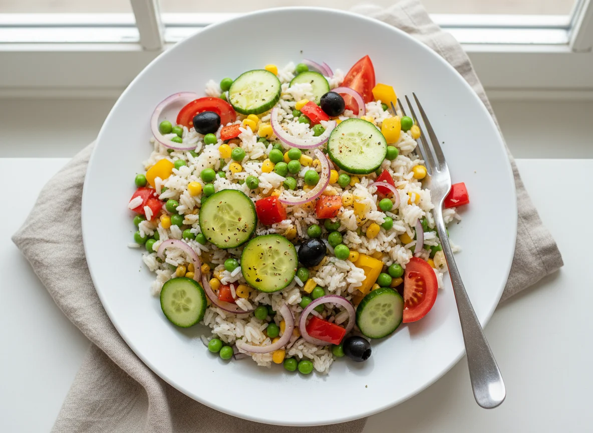 Rice and Vegetable Salad photo