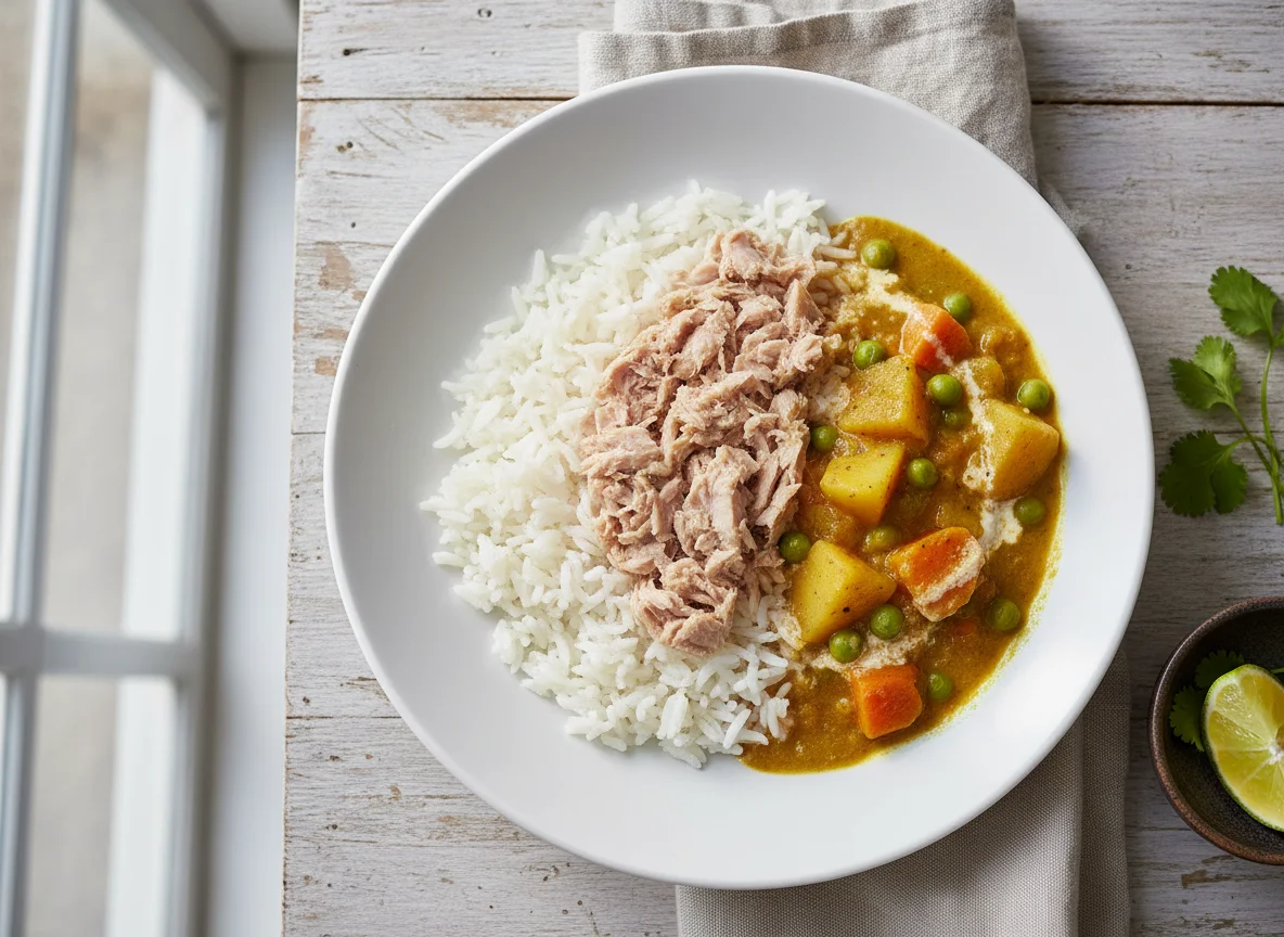 Rice, Tuna and Curry photo