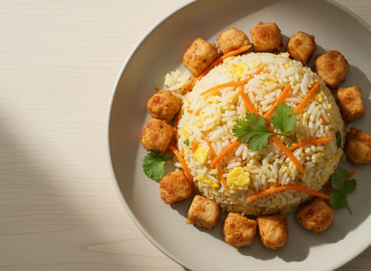 Rice with Chicken and Carrot photo