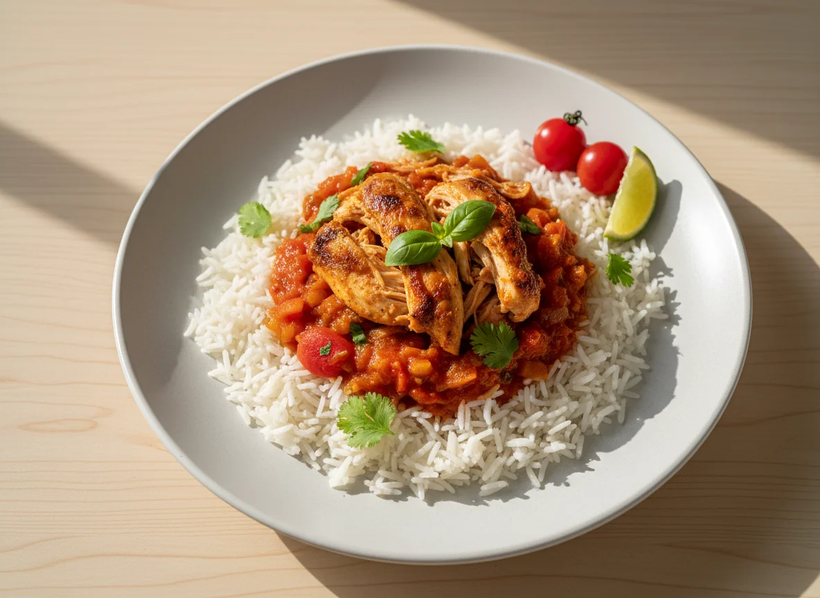 Rice with Tomato and Chicken photo