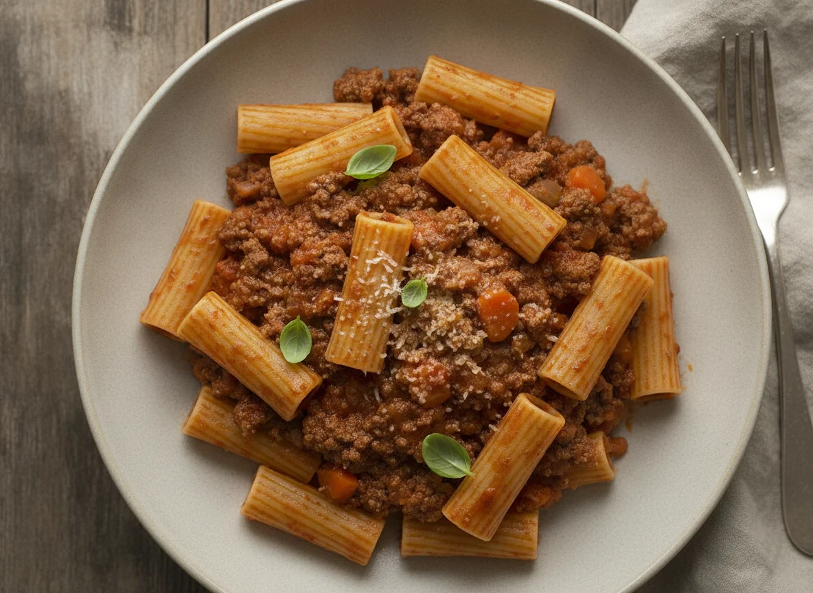 Rigatoni alla Bolognese photo