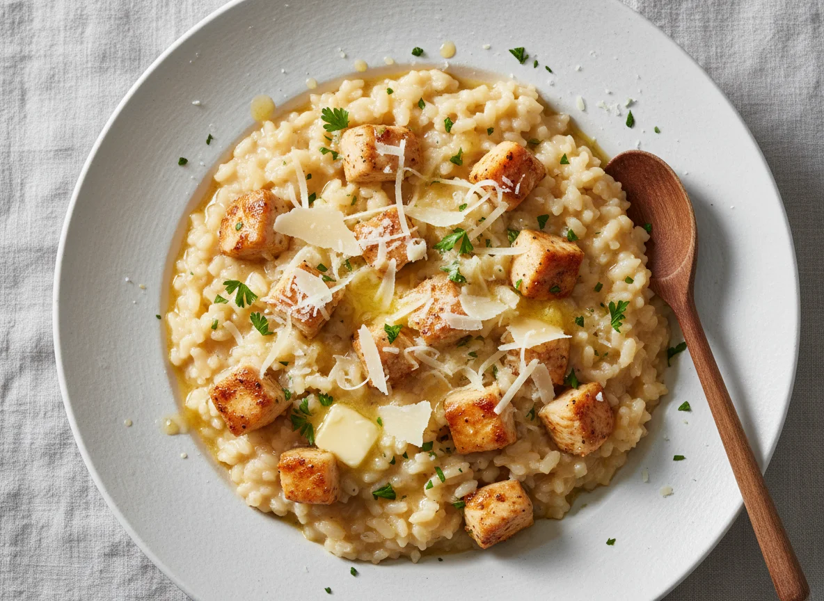Risotto with Chicken photo