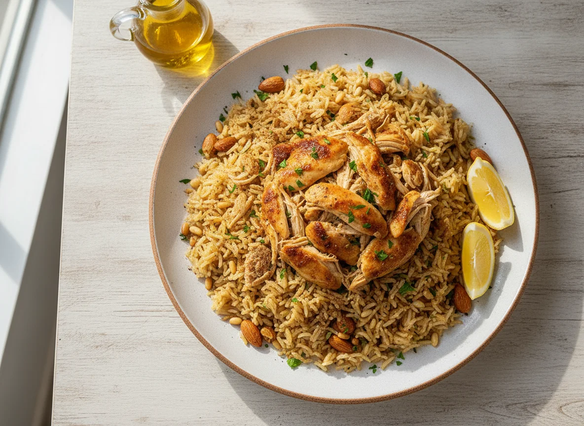 Riz a Djej (Lebanese Chicken and Rice) photo