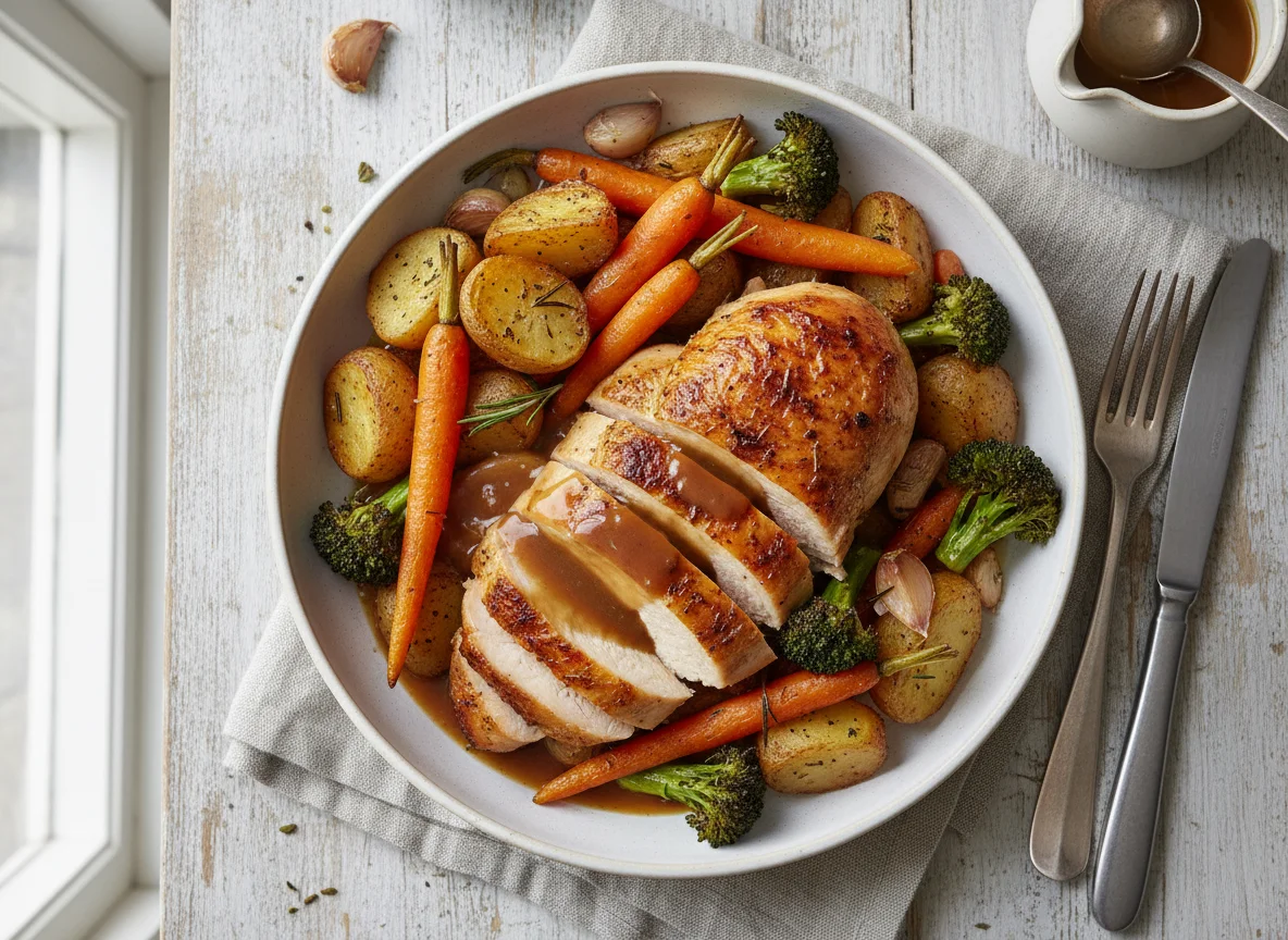 Roast Chicken Dinner photo