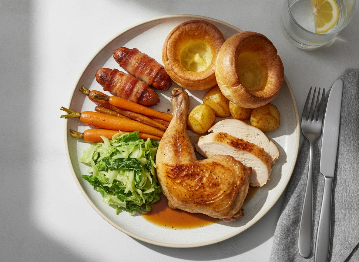 Roast Chicken Sunday Dinner photo