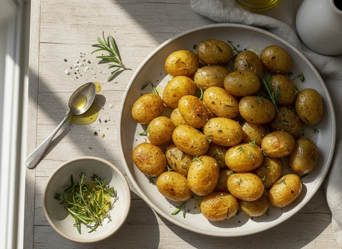 Roasted Baby Potatoes with Herbs photo