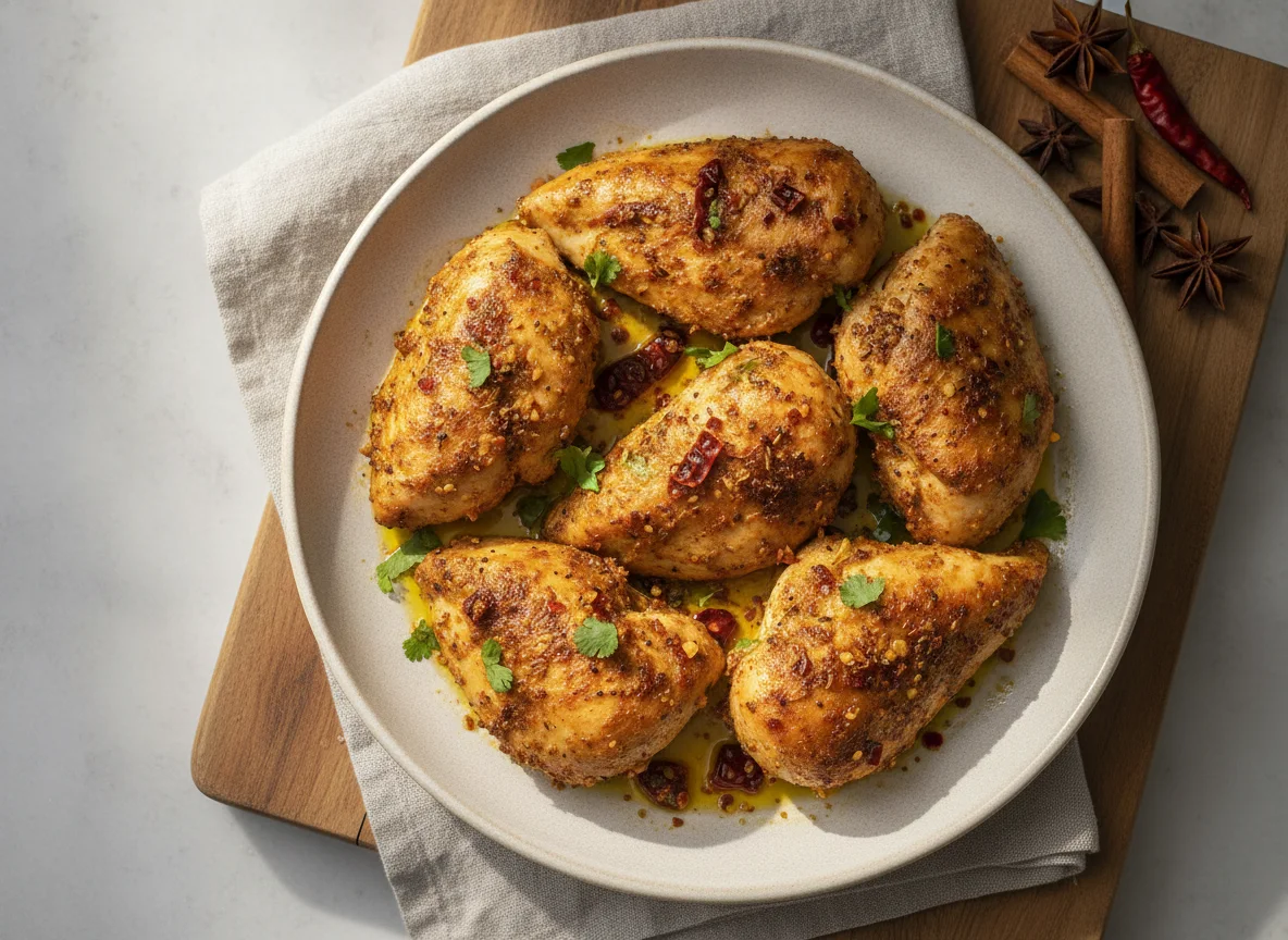 Roasted Chicken Breast Pieces photo
