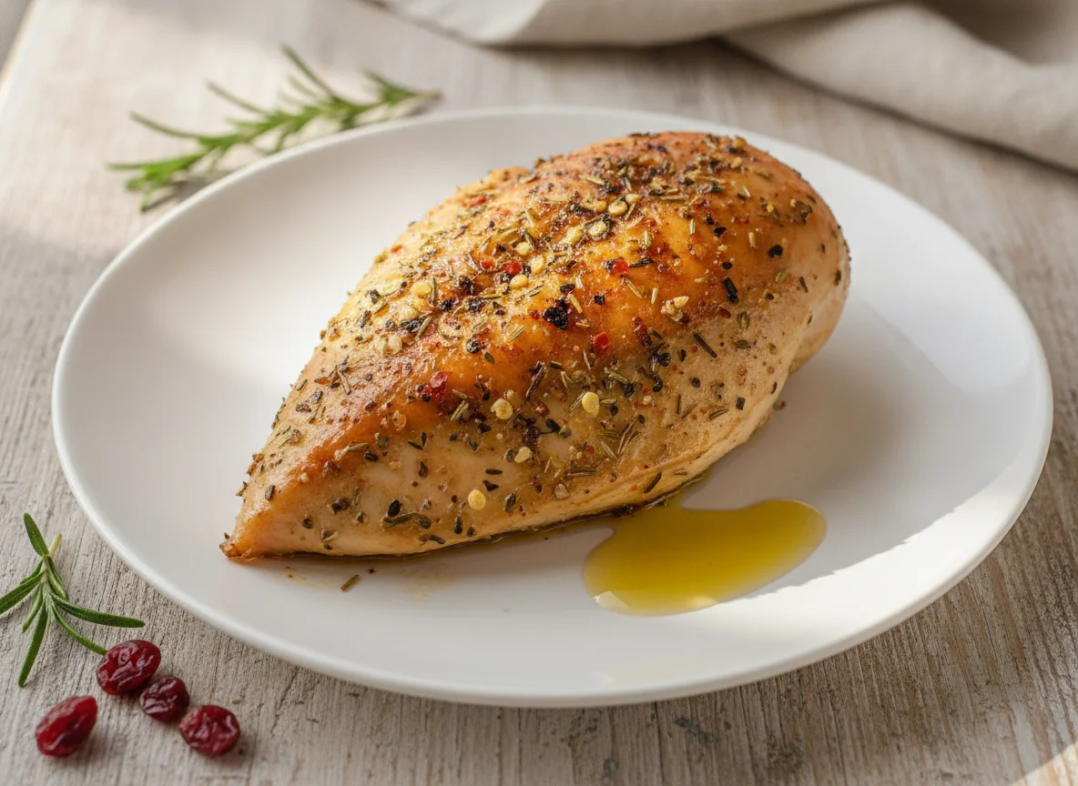 Roasted Chicken Breast with Herbs photo