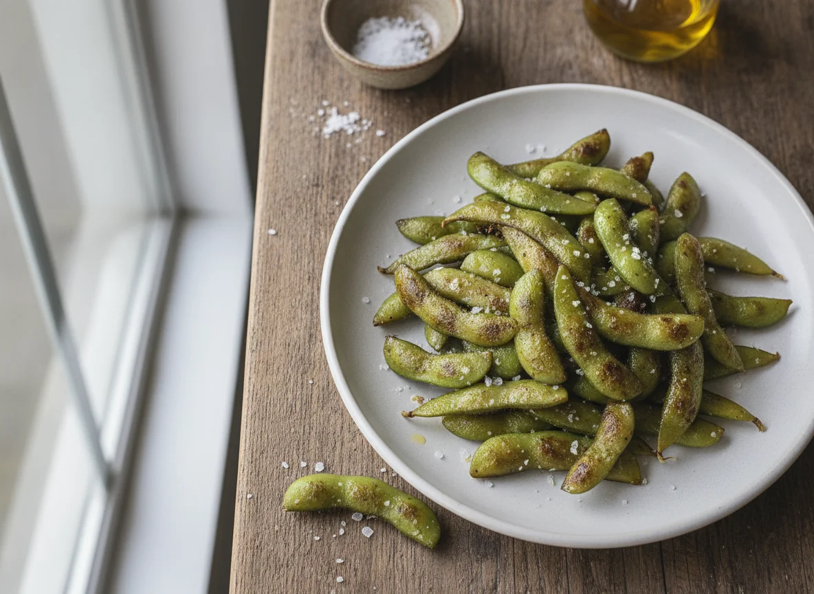 Roasted Edamame Pods photo