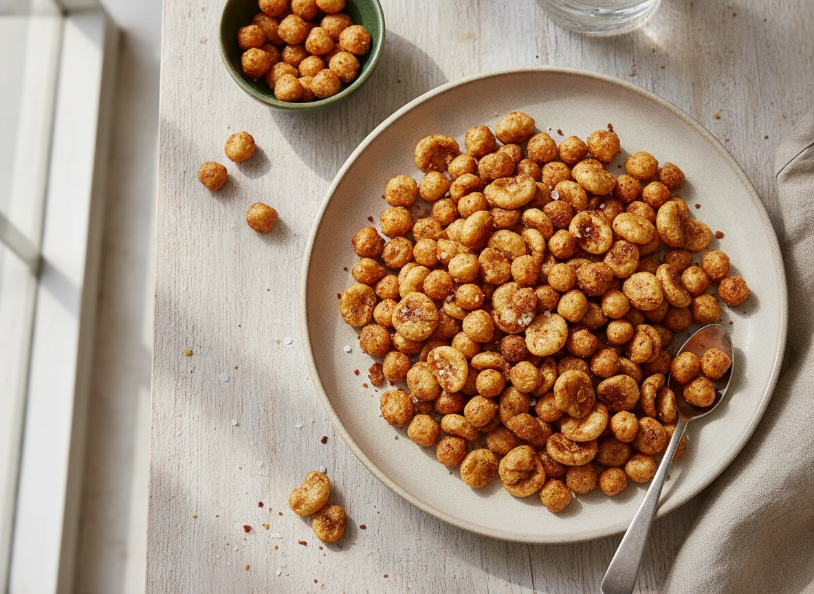 Roasted Makhana and Chana Mix photo