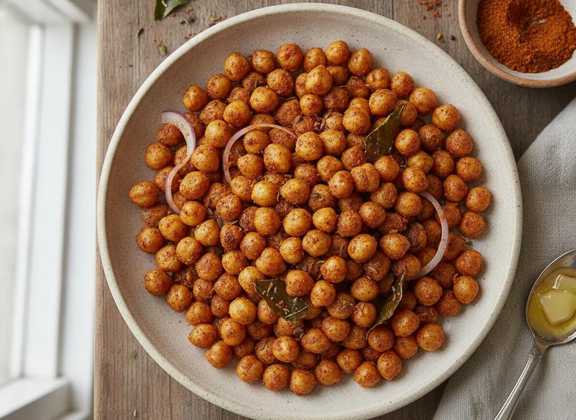 Roasted Masala Chickpeas photo