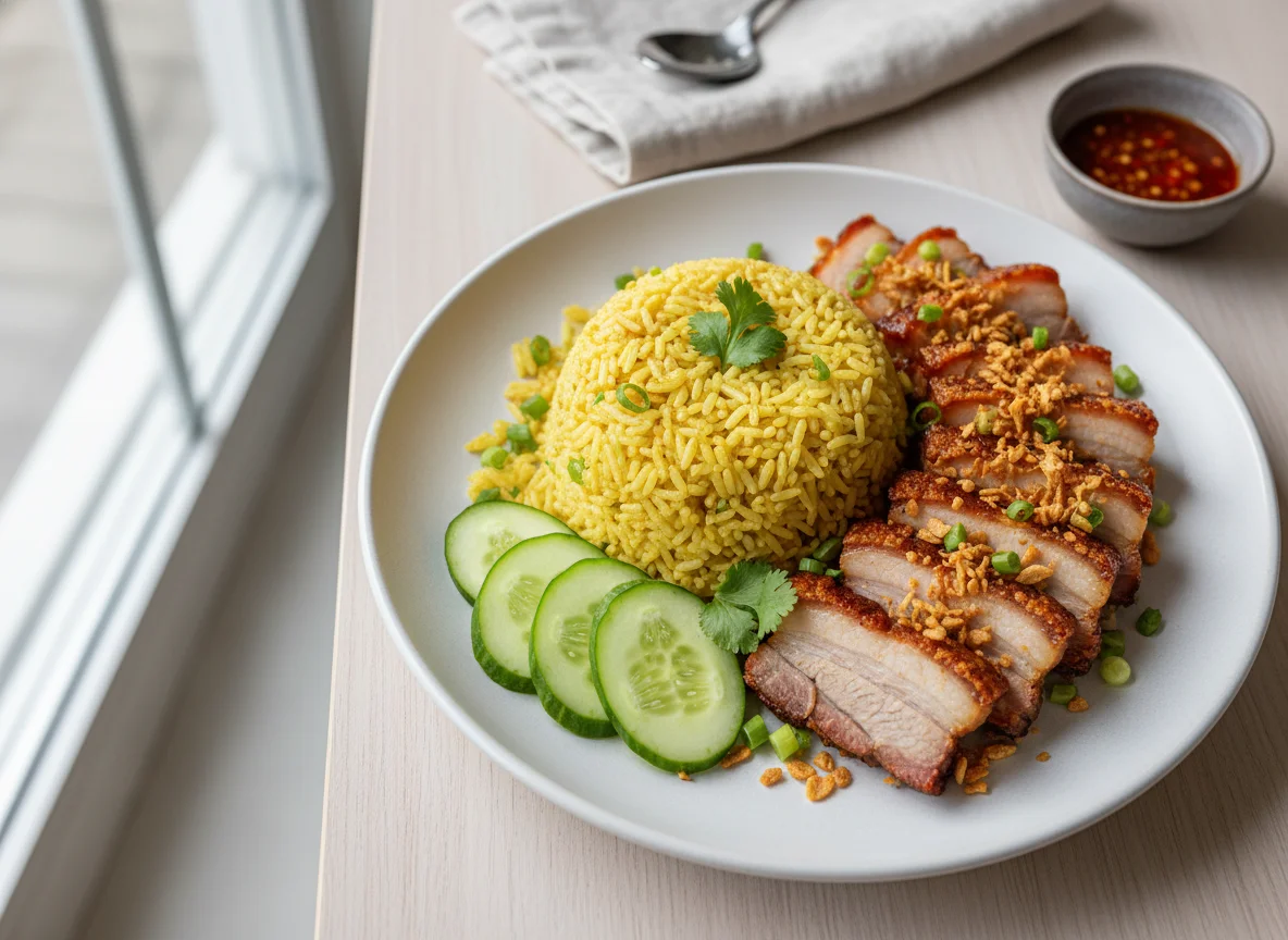 Roasted Pork Belly Rice photo