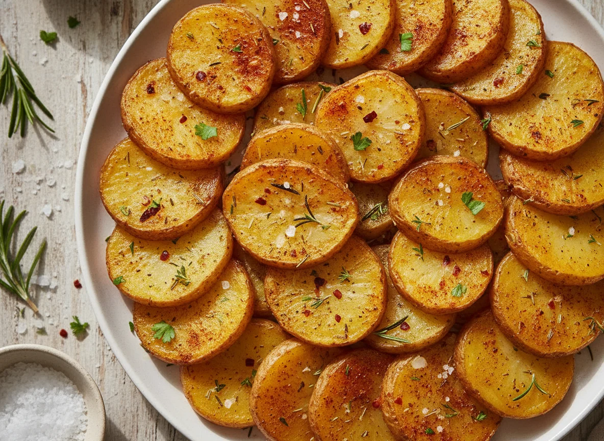 Roasted Potato Slices photo