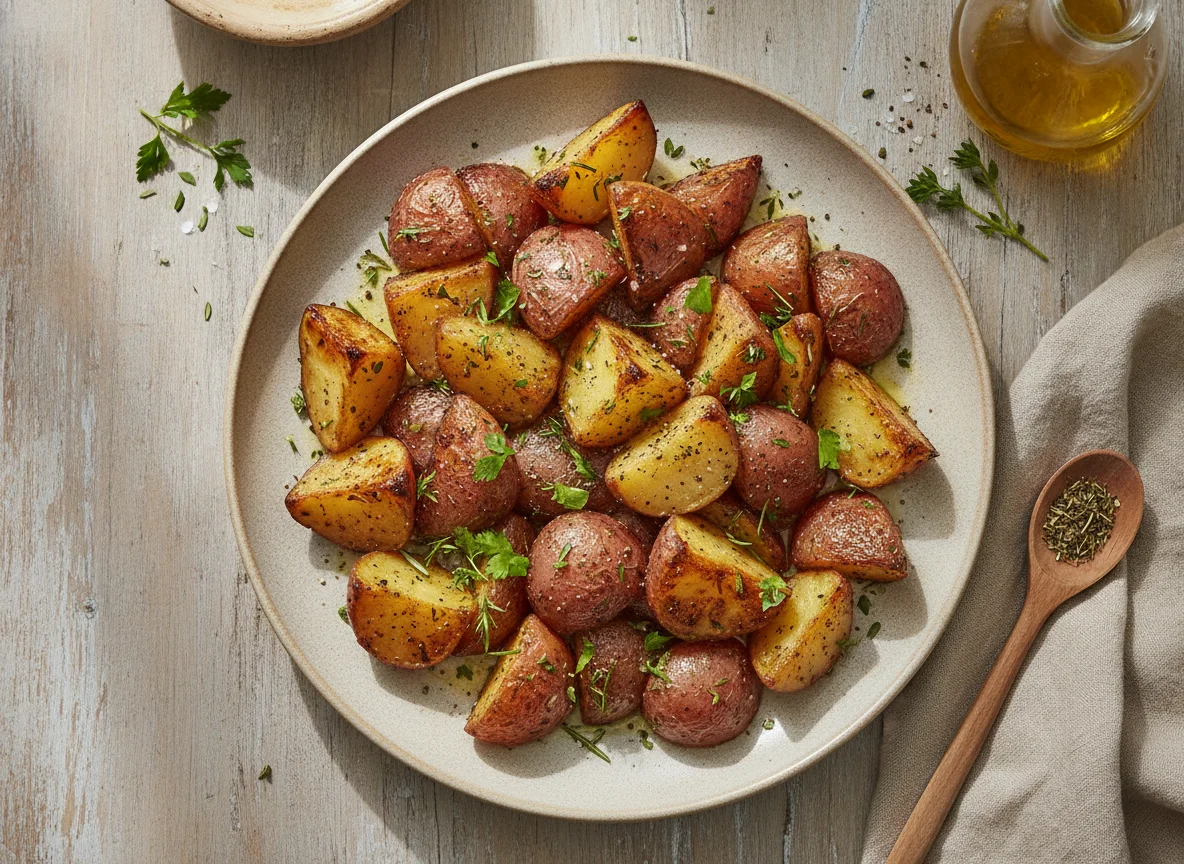 Roasted Red Potatoes with Herbs photo