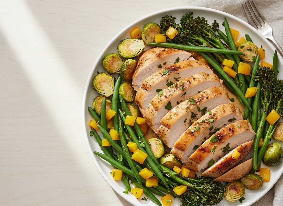 Roasted Turkey with Vegetables photo